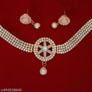 Choker Set for Women & Girls | Choker Necklace | Party Wear Pearl & Wedding Wear-2