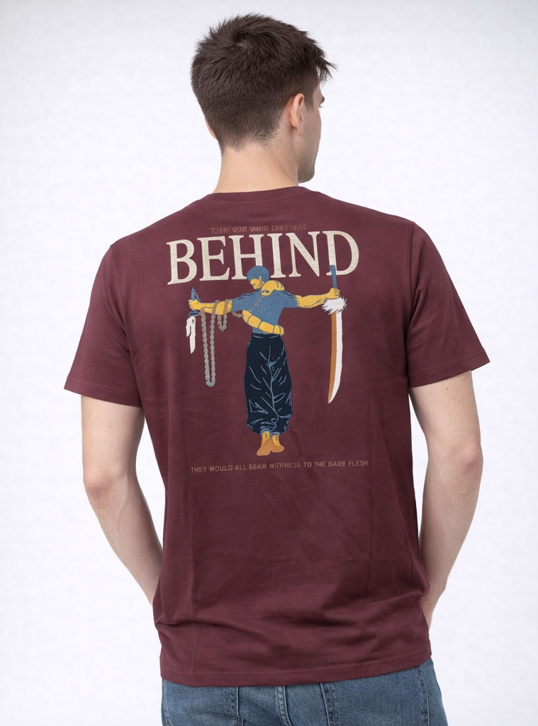 Men’s Cotton Graphic Printed Oversized T-Shirt - Image 2