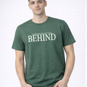 Men’s Cotton Graphic Printed Oversized T-Shirt (Dark Olive)